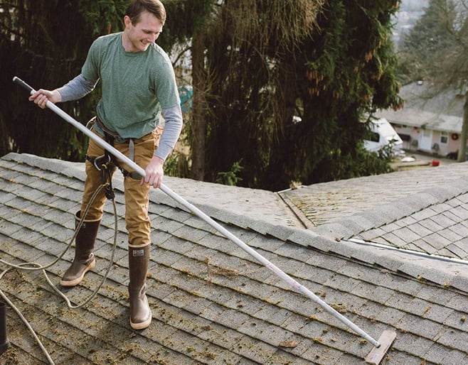 ROOF CLEANING & MOSS TREATMENT
